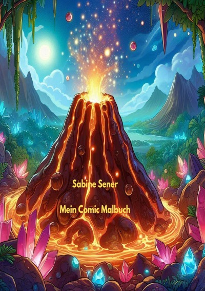 'Cover von Mein Comic Malbuch'-Cover