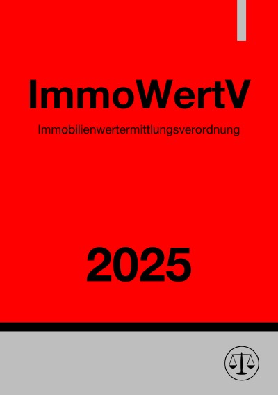 'Cover von Immobilienwertermittlungsverordnung – ImmoWertV 2025'-Cover