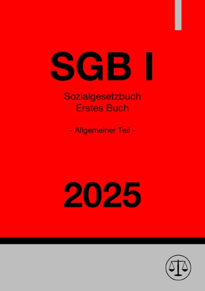 'Cover von Sozialgesetzbuch – Erstes Buch – Allgemeiner Teil – SGB I 2025'-Cover