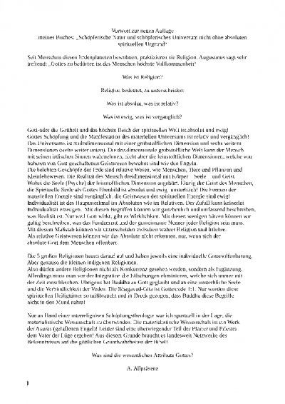 'Cover von Wunderbare Lebenswelt nicht ohne wunderbaren Schöpfergott'-Cover