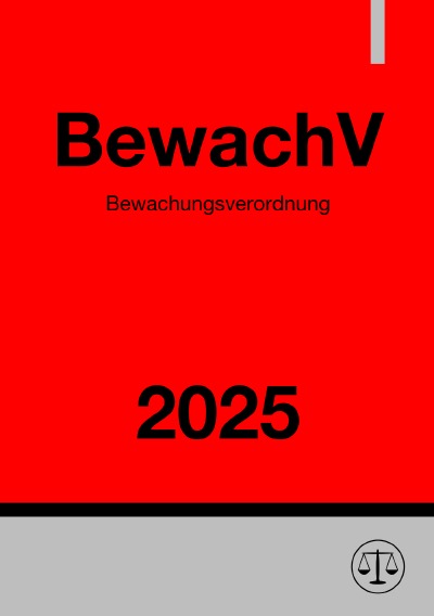 'Cover von Bewachungsverordnung – BewachV 2025'-Cover