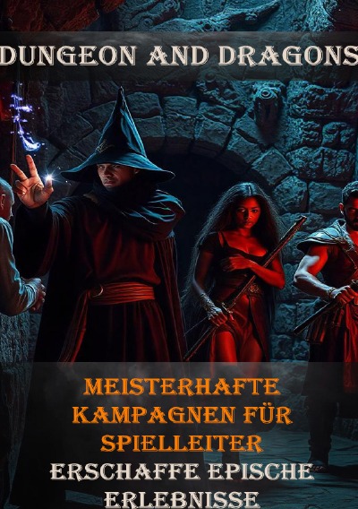 'Cover von Dungeon and Dragons I Meisterhafte Kampagnen für Spielleiter I Erschaffe epische Erlebnisse'-Cover