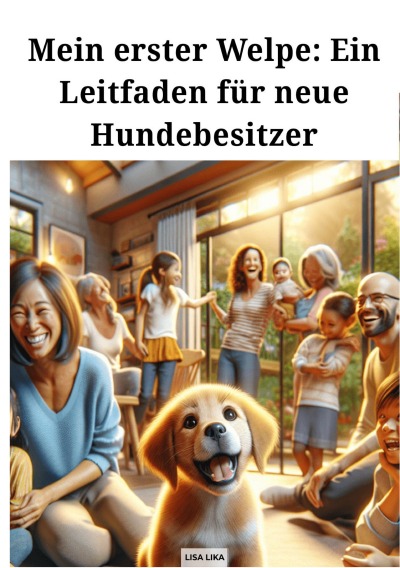 'Cover von Mein erster Welpe'-Cover