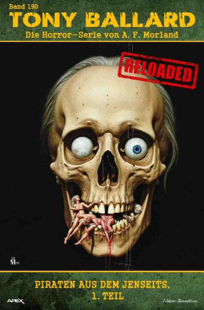 'Cover von Tony Ballard – Reloaded, Band 190: Piraten aus dem Jenseits, 1. Teil'-Cover
