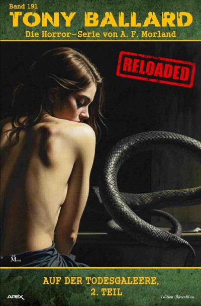 'Cover von Tony Ballard – Reloaded, Band 191: Auf der Todesgaleere, 2. Teil'-Cover
