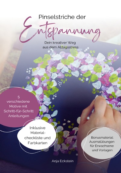 'Cover von Pinselstriche der Entspannung'-Cover