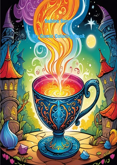 'Cover von My Comic Coloring Book'-Cover