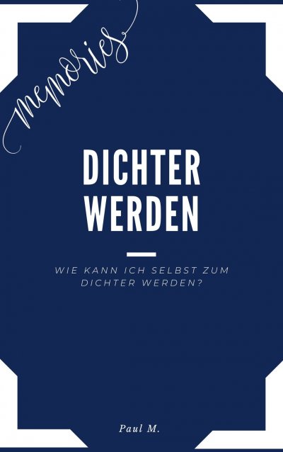 'Cover von Dichter werden'-Cover