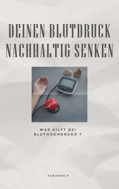 'Cover von Deinen Blutdruck nachhaltig senken'-Cover