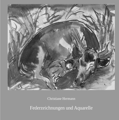 'Cover von Federzeichnungen und Aquarelle'-Cover