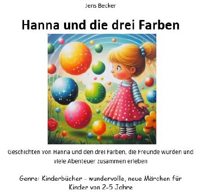 'Cover von Hannas Abenteuer im Farbenland'-Cover