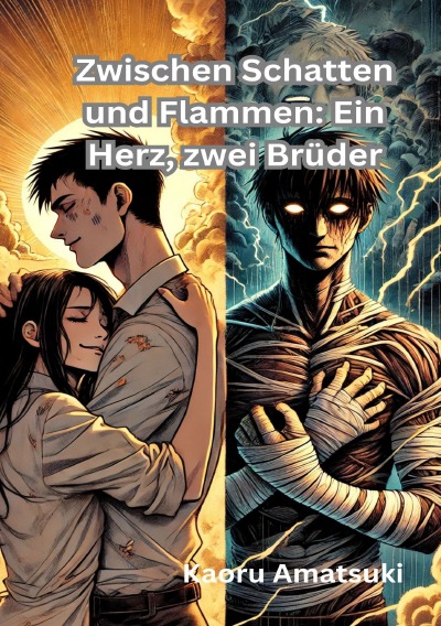 'Cover von Zwischen Schatten und Flammen: Ein Herz, zwei Brüder'-Cover