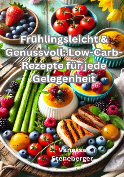 'Cover von Frühlingsleicht & Genussvoll: Low-Carb-Rezepte für jede Gelegenheit'-Cover