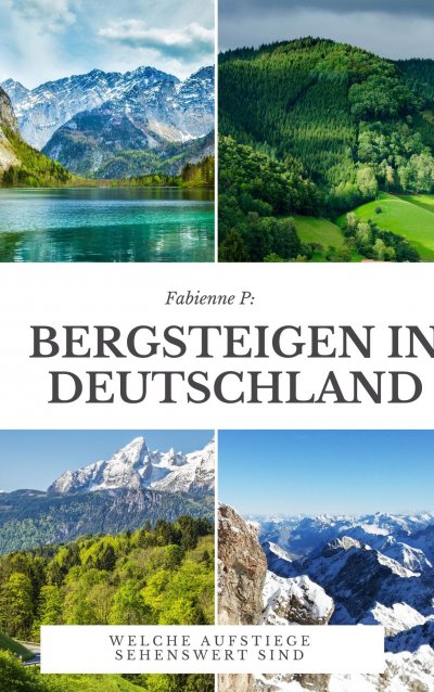'Cover von Bergsteigen in Deutschland'-Cover