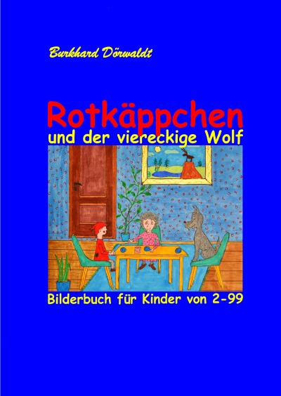 'Cover von Rotkäppchen und der viereckige Wolf'-Cover