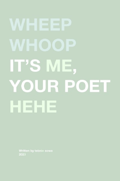 'Cover von Wheep whoop it’s me, your poet hehe'-Cover