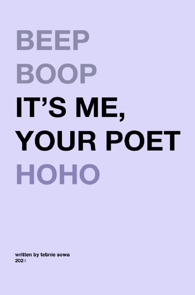 'Cover von Beep boop it’s me, your poet hoho'-Cover