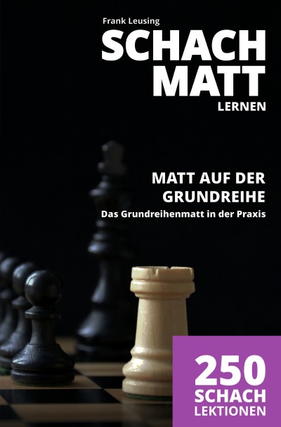 'Cover von Schachmatt lernen, Matt auf der Grundreihe'-Cover