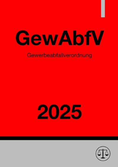 'Cover von Gewerbeabfallverordnung – GewAbfV 2025'-Cover