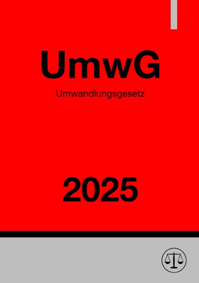'Cover von Umwandlungsgesetz – UmwG 2025'-Cover
