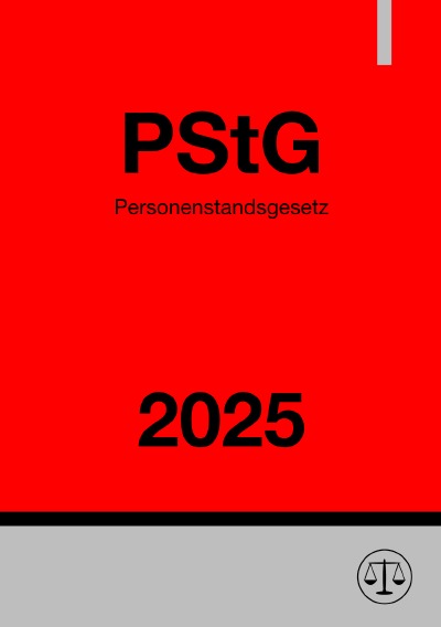 'Cover von Personenstandsgesetz – PStG 2025'-Cover