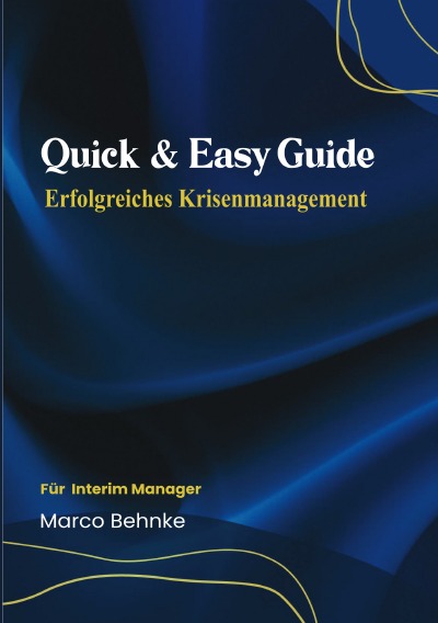 'Cover von Quick & Easy Guide Erfolgreiches Krisenmanagement'-Cover