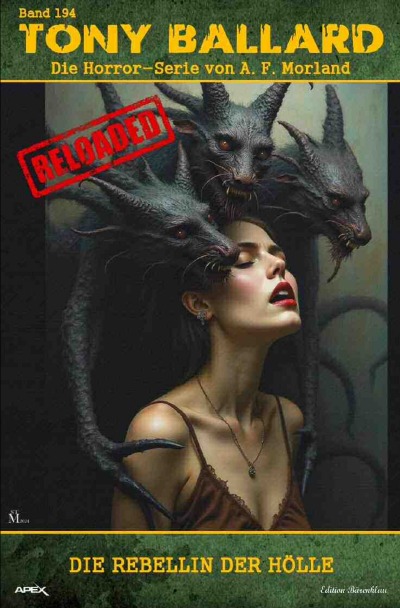 'Cover von Tony Ballard – Reloaded, Band 194: Die Rebellin der Hölle'-Cover