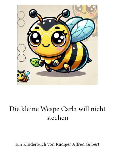 'Cover von Die kleine Wespe Carla will nicht stechen'-Cover