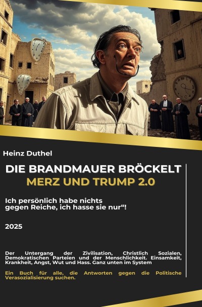 'Cover von Die Brandmauer bröckelt: Merz und Trump 2.0'-Cover