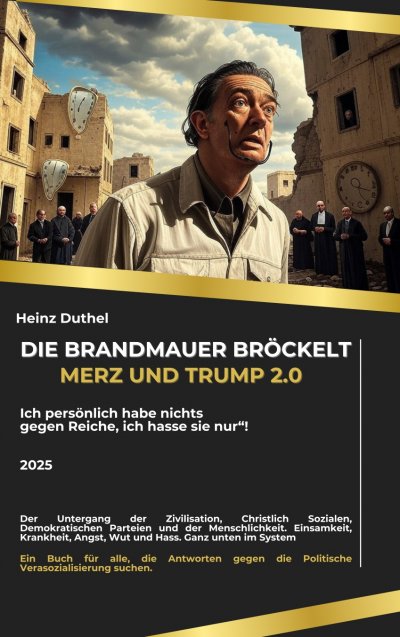 'Cover von Die Brandmauer bröckelt: Merz und Trump 2.0'-Cover