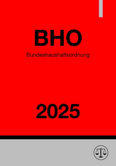 'Cover von Bundeshaushaltsordnung – BHO 2025'-Cover