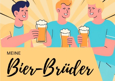 'Cover von Meine Bier-Brüder'-Cover