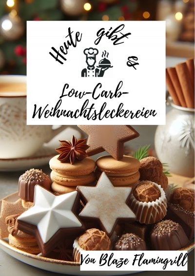 'Cover von Heute gibt es – Low-Carb-Weihnachtsleckereien'-Cover