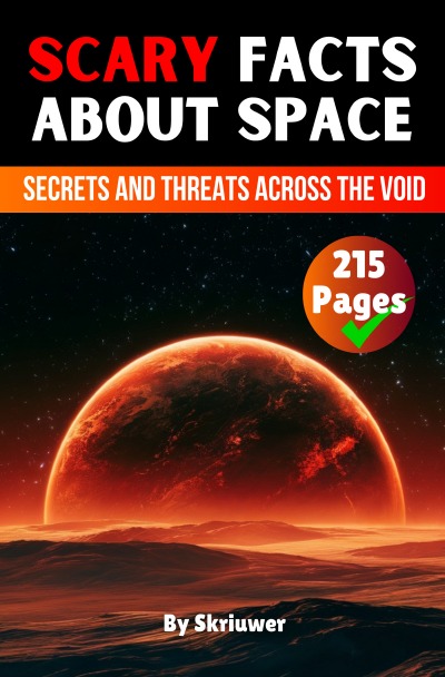 'Cover von Scary Facts About Space'-Cover