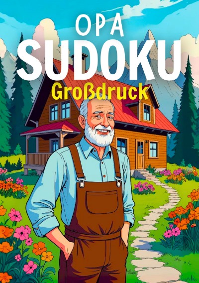 'Cover von Opa’s Sudoku Großdruck'-Cover