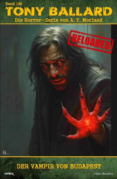 'Cover von Tony Ballard – Reloaded, Band 196: Der Vampir von Budapest'-Cover