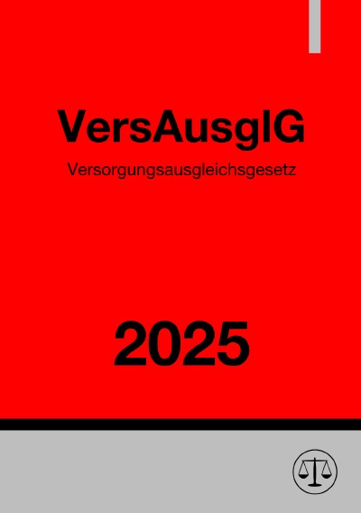 'Cover von Versorgungsausgleichsgesetz – VersAusglG 2025'-Cover