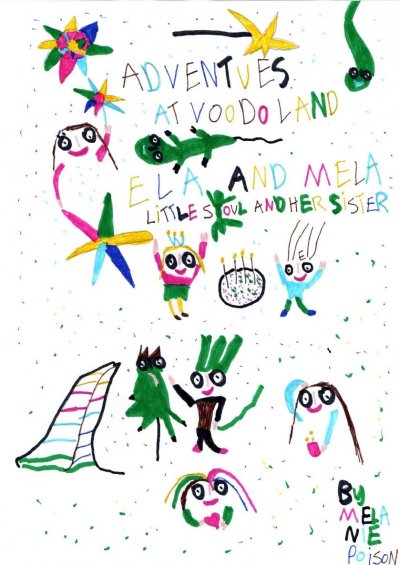 'Cover von Abenteuer im Voodo Land / Ela und Mela die Kleine Seele und ihre Schwester'-Cover