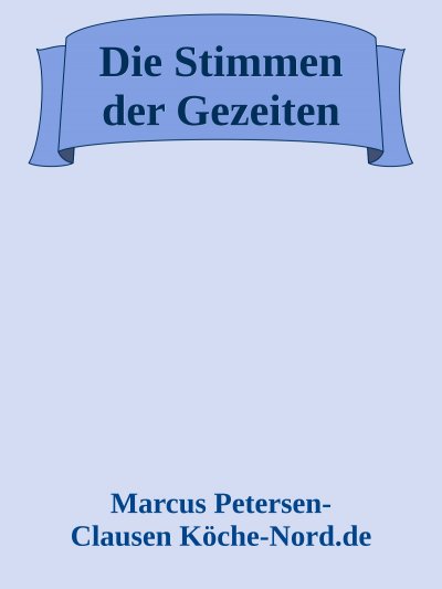 'Cover von Die Stimmen der Gezeiten'-Cover