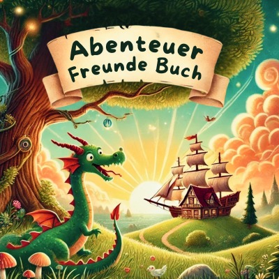 'Cover von Mein Abenteuer Freunde Buch'-Cover