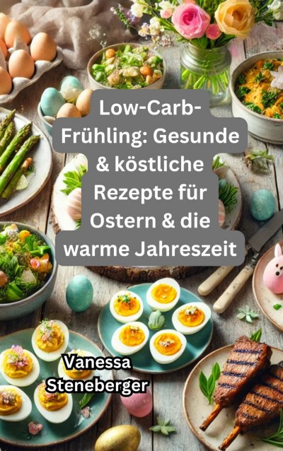 'Cover von Low-Carb-Frühling: Gesunde & köstliche Rezepte für Ostern & die warme Jahreszeit'-Cover