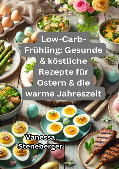 'Cover von Low-Carb-Frühling: Gesunde & köstliche Rezepte für Ostern & die warme Jahreszeit'-Cover