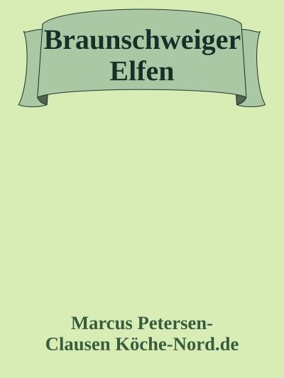 'Cover von Braunschweiger Elfen'-Cover