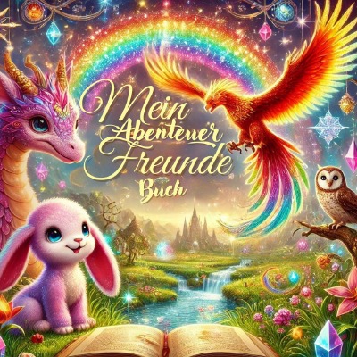 'Cover von Mein Abenteuer Freunde Buch'-Cover