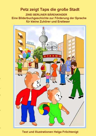 'Cover von Petz zeigt Taps die große Stadt'-Cover