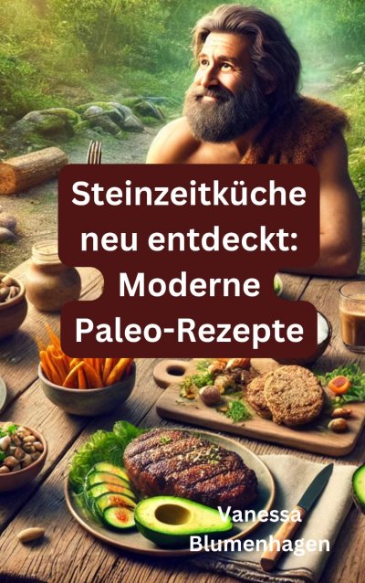 'Cover von Steinzeitküche neu entdeckt: Moderne Paleo-Rezepte'-Cover