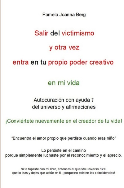 'Cover von Salir del victimismo y otra vez entra en tu propio poder creativo – en mi vida'-Cover