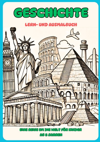 'Cover von Mal- und Lernbuch Geschichte'-Cover