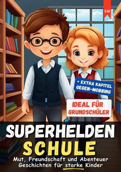 'Cover von Superhelden Schule: Mut, Freundschaft und Abenteuer Geschichten für starke Kinder'-Cover