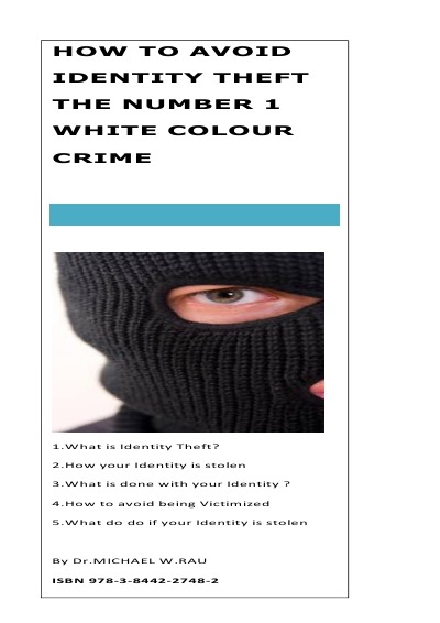 'How to Avoid Identity Theft'-Cover